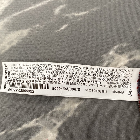 ❗️SOLD❗️Zara Plaid Shacket Size S - Picture 9 of 11